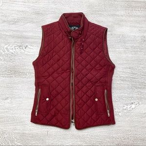 Shinestar Dark Red Vest